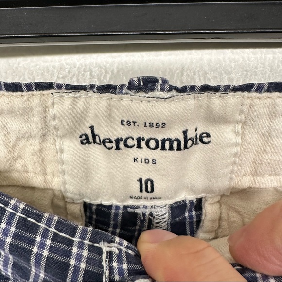 Abercrombie Kids Plaid Shorts Size 10 - Picture 4 of 8